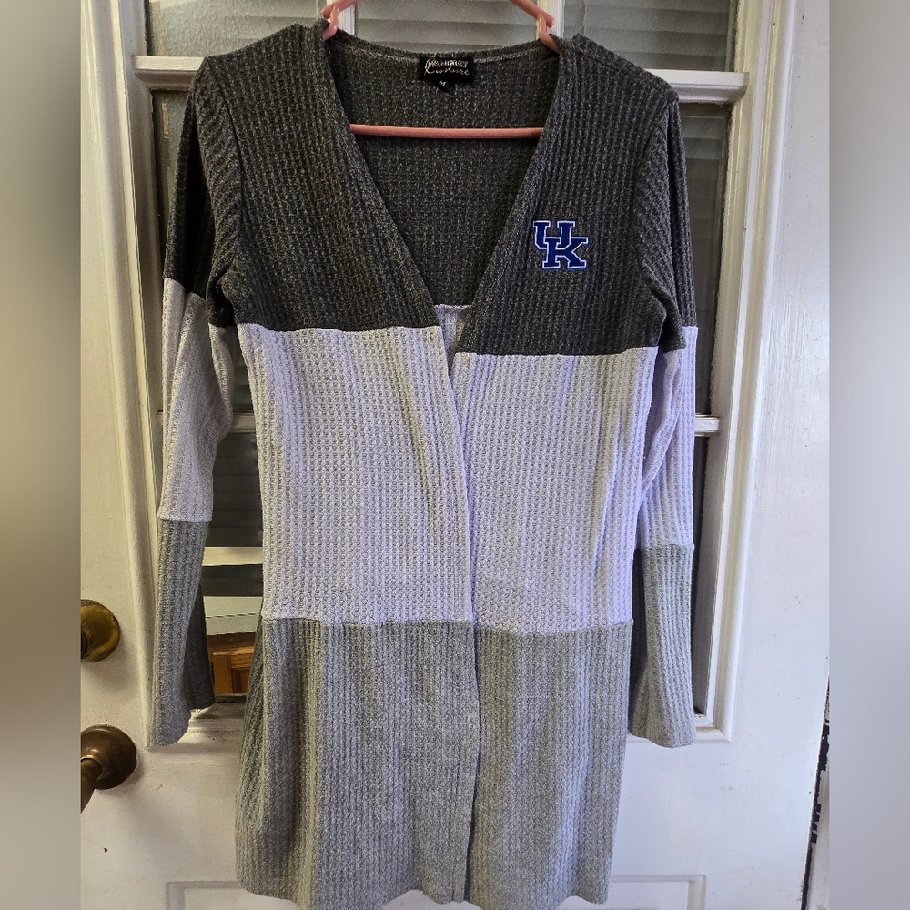 Kentucky Wildcats Gameday Couture Women's Colorblock Cardigan Size M